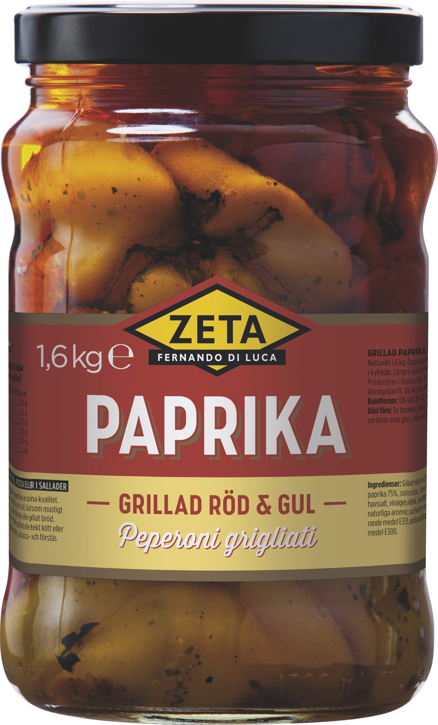 Grillad Paprika röd och gul – Foodservice
