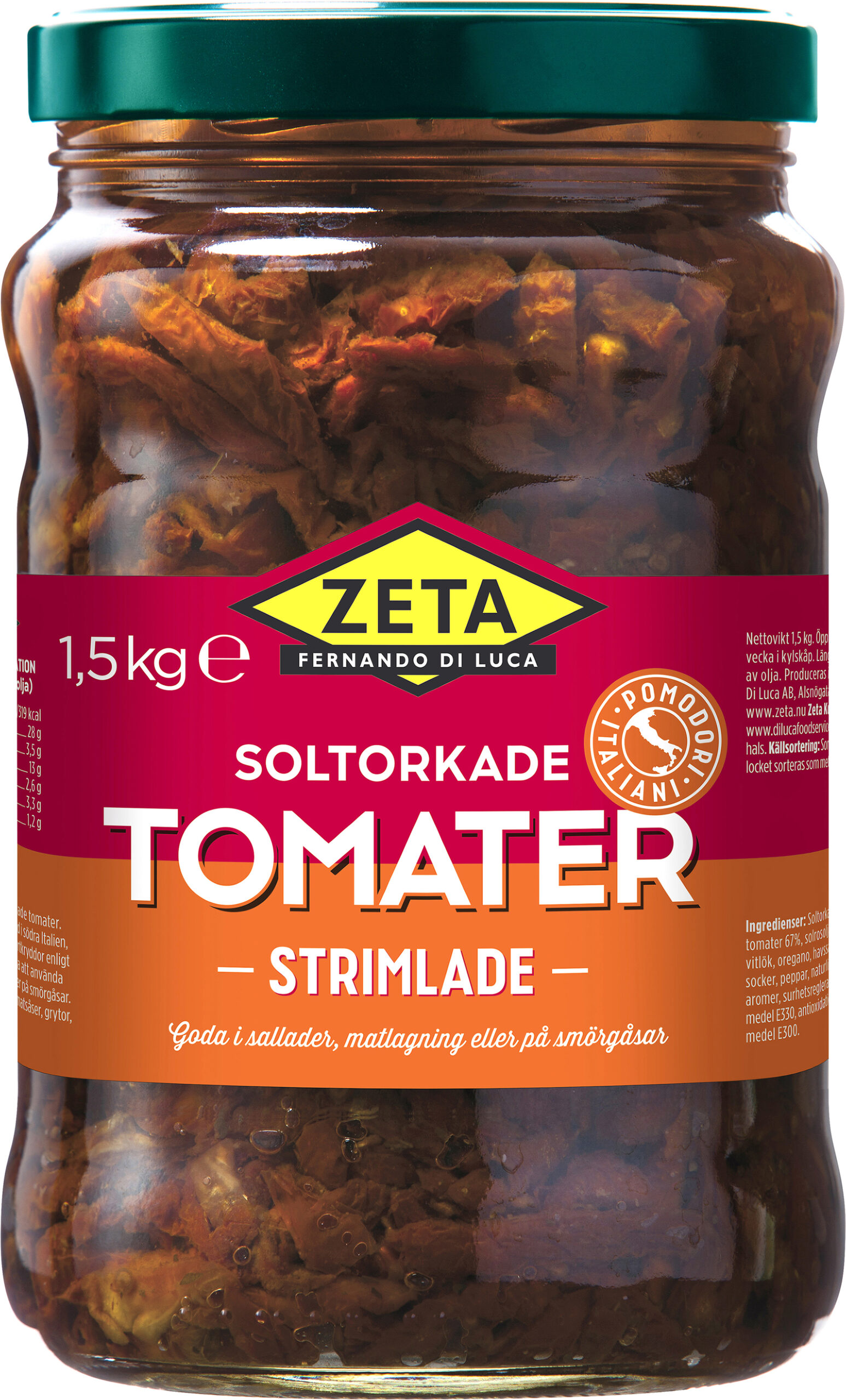 5298 Soltorkade Tomater Strimlade 1,5kg